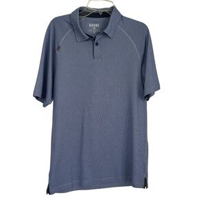 Rhone Men's Delta Pique Polo Premium Lightweight Mesh Size S